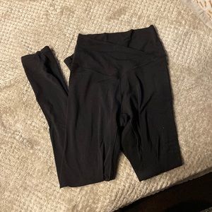 Aerie Black Crossover Leggings